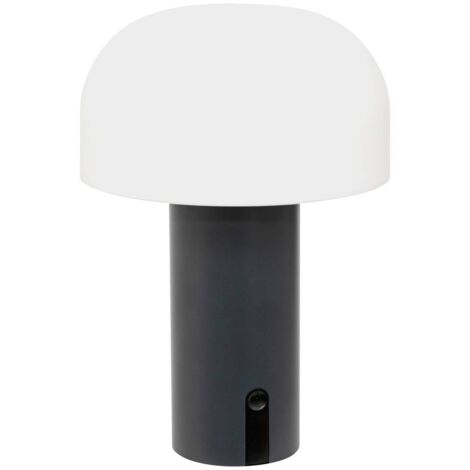 Jany lámpara USB de exterior grafito H22cm - Atmosphera créateur d'intérieur