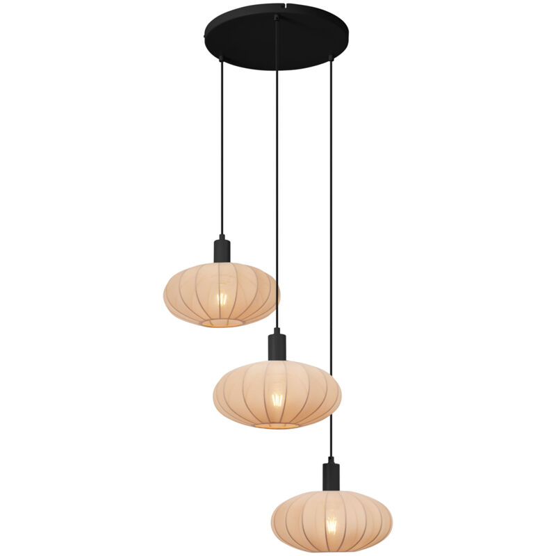 Image of Qazqa - Japandi Pendant Lamp Black&hellip;