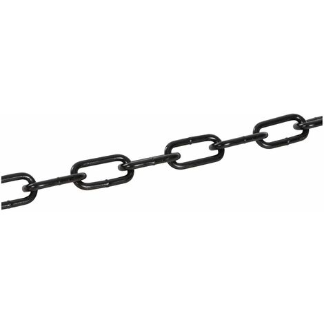 Japanned Chain Black - 4mm x 2.5m
