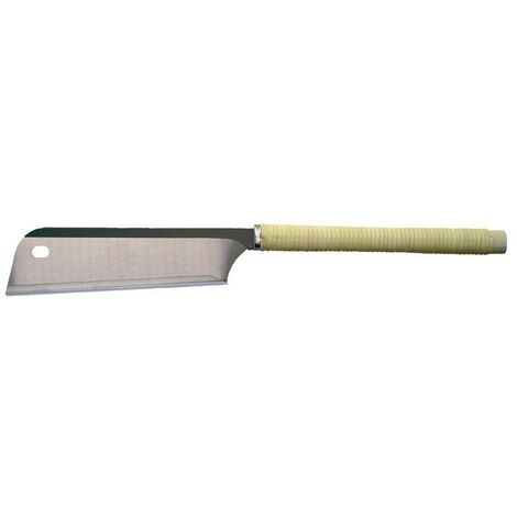 Japansäge/Feinzugsäge Dozuki Blattlänge 240 mm Gesamtlänge 600 mm gerader Rattangriff