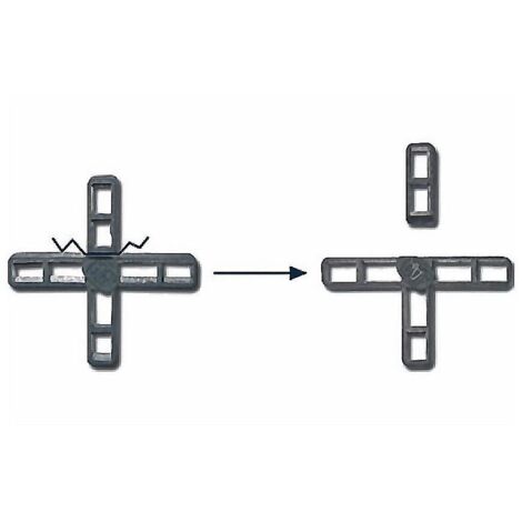 JAR crucetas  plastico de 7mm. bolsa 300 , Crucetas de plástico de 7 mm 2107 .Indicada para la colocación de pavimentos y revestimientos cerámicos Tamaño: 7 mm Crucetas y a