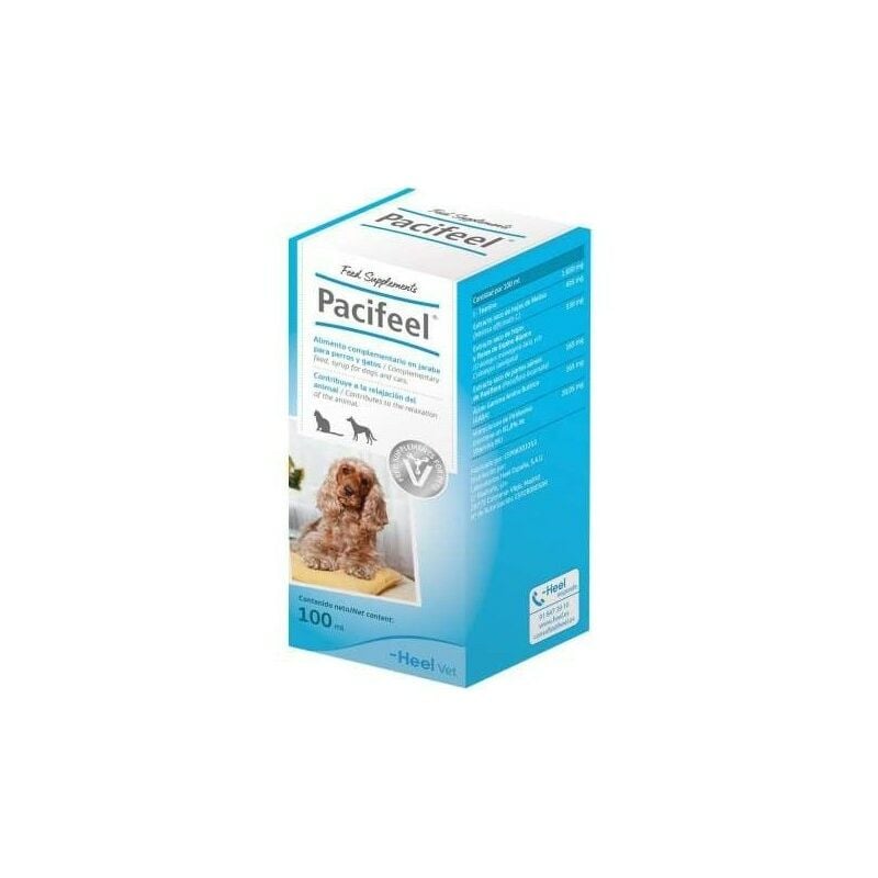 

Jarabe Relajante para perros y gatos PACIFEEL 100 ml