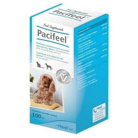 LABORATORIOS HEEL Jarabe Relajante para perros y gatos PACIFEEL 100 ml Heel