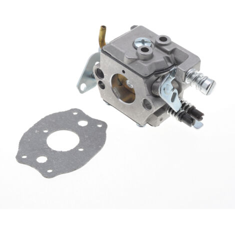 Jardiaffaires – Carburateur adaptable pour tronçonneuse Husqvarna 36, 41, 136, 137, 141, 142 – Joint inclus – Remplace les références 530071987, 545013503