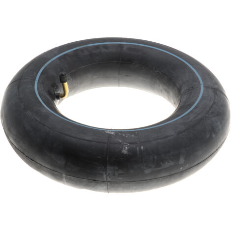Jardiaffaires – Chambre à air coudée 410/350-6 – Compatible tondeuse – Valve coudée pour montage facile – Résistante aux perforations