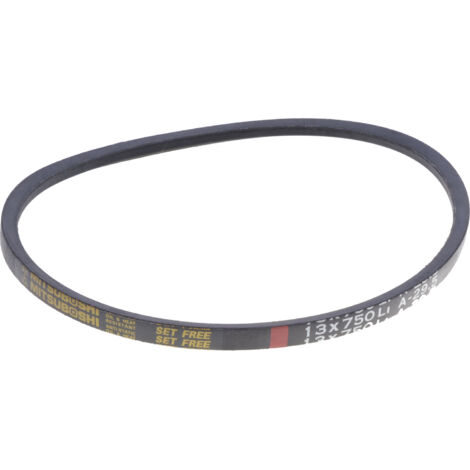 Jardiaffaires – Courroie pour moteur thermique 800mm – Section 13x8mm – Transmission HST Tuff Torq pour tondeuses autoportées – Compatible Castel Garden, Dolmar, Iseki