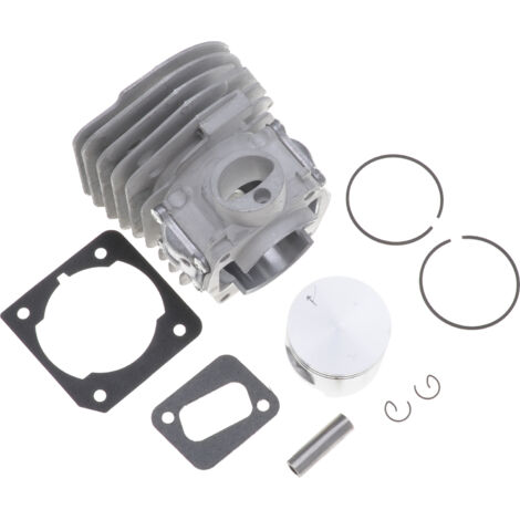 Jardiaffaires – Cylindre adaptable 45mm pour tronçonneuse Jonsered CS2152 – Remplacement complet avec piston et segments – Performance optimale assurée