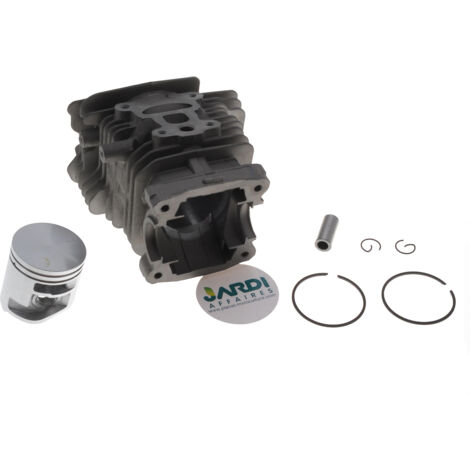 Jardiaffaires – Cylindre piston 38mm pour tronçonneuse Stihl MS181 – Remplacement 1139 020 1201 – Kit complet avec axe et segments