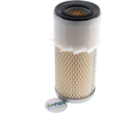 Jardiaffaires – Filtre à air cylindrique 184x83x43mm – Compatible tracteurs, mini pelles, tondeuses – Performance moteur optimisée