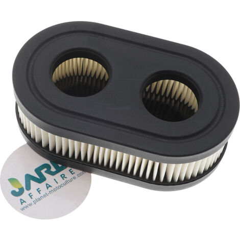 Jardiaffaires – Filtre à air pour moteur Briggs & Stratton 111mm x 67mm x 35mm – Remplace 593260 – Compatible avec modèles 500EX à 675I