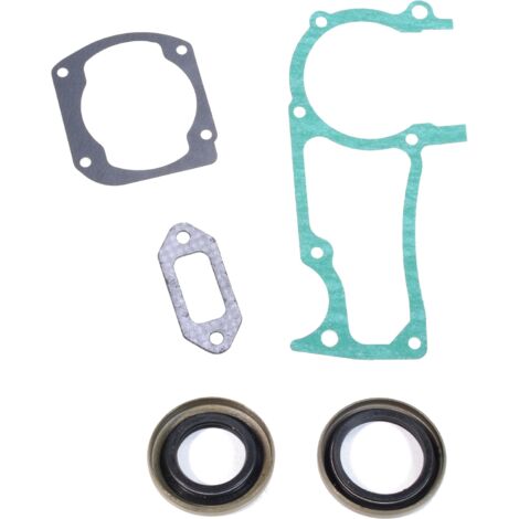 Jardiaffaires – Jeu de joints moteur tronçonneuse compatible Husqvarna et Jonsered – Joint de carter et d'embase – Pour modèles CS2065, CS2165, CS2171