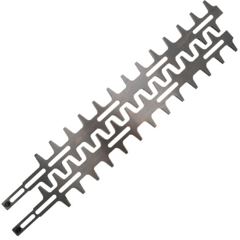 Jardiaffaires – Jeu de lames 60cm pour taille-haie – Compatible Stihl HS60, HS61, HS72, HS76, HS80, HS85, HS242, HS246 – Lames double taille pour coupe précise