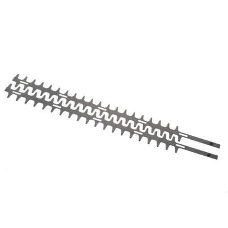 Jardiaffaires – Jeu de lames adaptables 690mm pour taille-haie Kaaz TM320 – Longueur de coupe 690mm – Remplacement sans modification