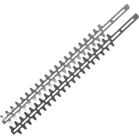 Jardiaffaires – Jeu de lames coupe 60cm pour taille-haies HS81, HS82, HS86, HSA94 – Lames double coupe 600mm – Remplacement référence 4237-710-6051
