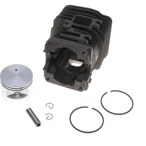 Jardiaffaires – Kit cylindre piston complet pour tronçonneuse Stihl 039 MS390 – Décompresseur inclus – Diamètre 49 mm – Remplace références 1127-020-1213/1127-020-1216