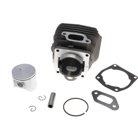 Jardiaffaires – Kit cylindre piston complet tronçonneuse Husqvarna 359 – Ensemble cylindre 47 mm – Compatible Jonsered 2159 – Remplacement pièces usées
