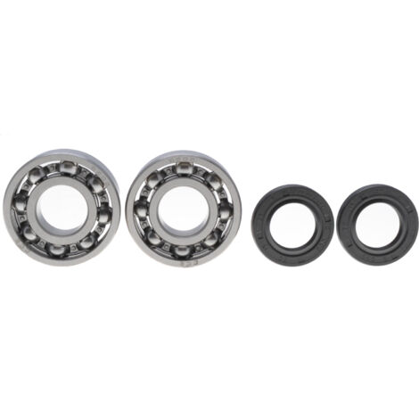 Jardiaffaires – Kit de joints et roulements de vilebrequin pour tronçonneuse Stihl 021 023 025 MS210 MS230 MS250 – Bagues étanches 15x25x5 – Roulements 6202 35x15x11