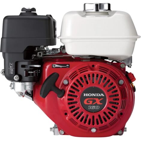 Jardiaffaires – Moteur thermique GX160 163cc – Réducteur 1/2 sortie horizontale – Puissance 5.5 cv – Sécurité manque d'huile – Interrupteur inclus