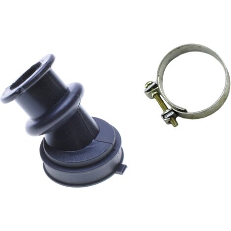 Jardiaffaires – Pipe d'admission adaptable pour tronçonneuse Stihl 024, 026, MS240, MS260 – Collier de serrage inclus – Remplace référence 1121-141-2200