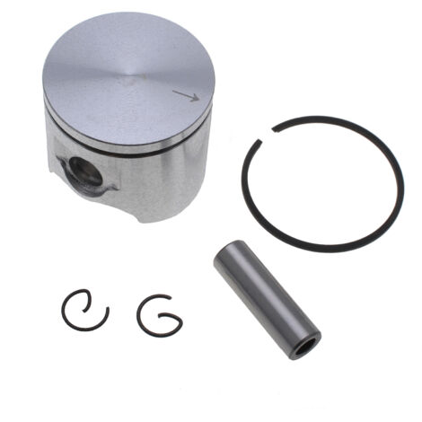 Jardiaffaires – Piston complet 42mm pour tronçonneuse Husqvarna 345/346 – Livré avec segment, axe et clips – Remplace références 544093002, 503907371
