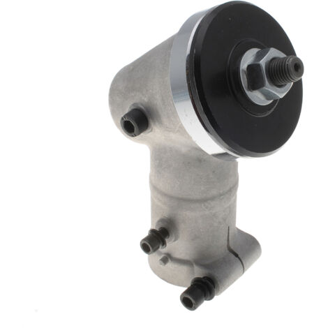 Jardiaffaires – Renvoi d'angle pour débroussailleuse – Compatible Husqvarna, Maruyama, Castorama – Entraînement carré – Diamètre 28mm – Filetage M10x125