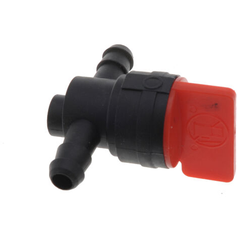 Jardiaffaires – Robinet à essence adaptable pour Briggs Stratton – Remplace 698183 – Diamètre tuyau 6.3mm – Montage sans modification