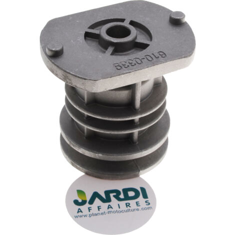 Jardiaffaires – Support de lame pour tondeuse GGP – Compatible avec moteurs 25mm – Hauteur 68mm – Profondeur 43mm – Diamètre poulie 58mm - 122465608