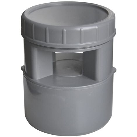 Jardibric – Aérateur à membrane PVC mâle Ø100 mm – Ventilation efficace – Installation simple – Membrane régulatrice pour qualité d'air améliorée