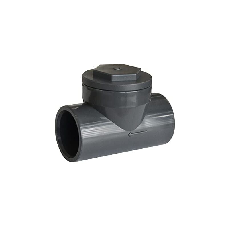 Jardibric - Clapet de Retenue Ø32 mm – Anti-Retour pour Réseaux d'Évacuation ou de Pression – Montage Facile