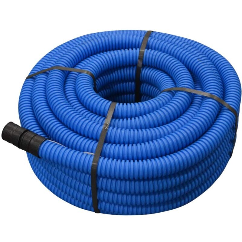 Gaine Annelée Jardibric Bleue Ø40 mm x 25m – Protection Tuyau d’Eau – Gaine de Signalisation Réseau AEP