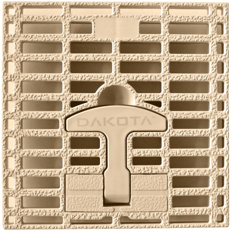 Jardibric - Grille de Regard 18,5 x 18,5 cm – Pour Regard 20 x 20 cm – Résistance et Évacuation Optimisée