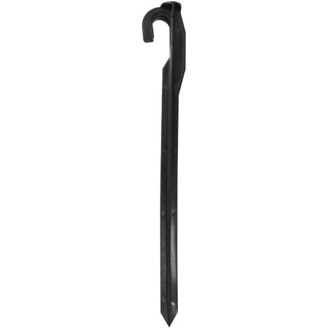Jardibric – Lot de 10 piquets de conduite principale goutte à goutte Ø16mm/Ø20mm – Hauteur 30cm – Installation stable pour terrains irréguliers