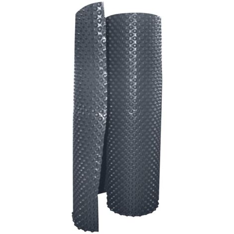 Jardibric – Membrane de fondation 1m x 10m – Rouleau d'étanchéité bicouche en PEHD – Protection contre l'humidité – Épaisseur 520 microns – Poids 400 gr/m²
