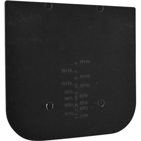 Jardibric – Obturateur pour caniveau 500 mm x 150 mm – Fermeture étanche pour débris – Installation rapide – Matériaux durables