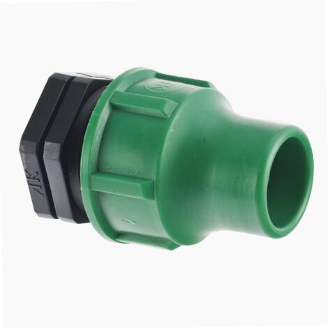 Jardibric – Raccord bouchon pour tuyau goutte à goutte Ø16mm – Polypropylène – Fixation à compression – Fermeture étanche pour irrigation