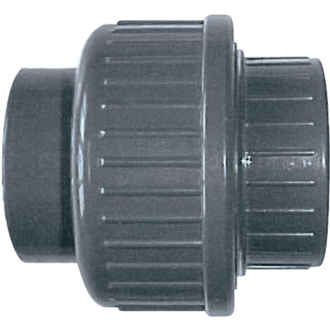 Jardibric – Raccord PVC à visser pour arrosage enterré – Filetage F 26x34 – Pression PN10 – Installation facile sans outils