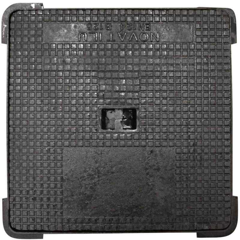 Regard Hydraulique Jardibric 400x400 Fonte Ductile B125 – Étanche – Cadre Fonte – Eaux Pluviales – EN124