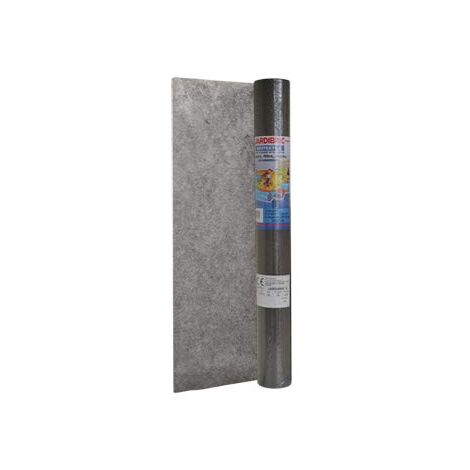 Jardibric – Rouleau géotextile en maille polypropylène 1m x 25m 100 gr/m² – Empêche le mélange sol/sable – Drainage optimal – Installation facile