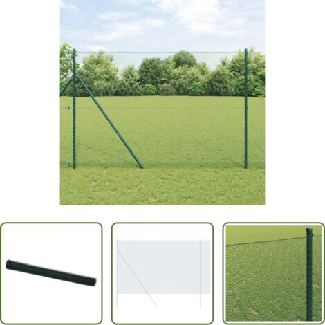 Jardín -  Cerca Hexagonal Verde 1,5 x 50 m PVC