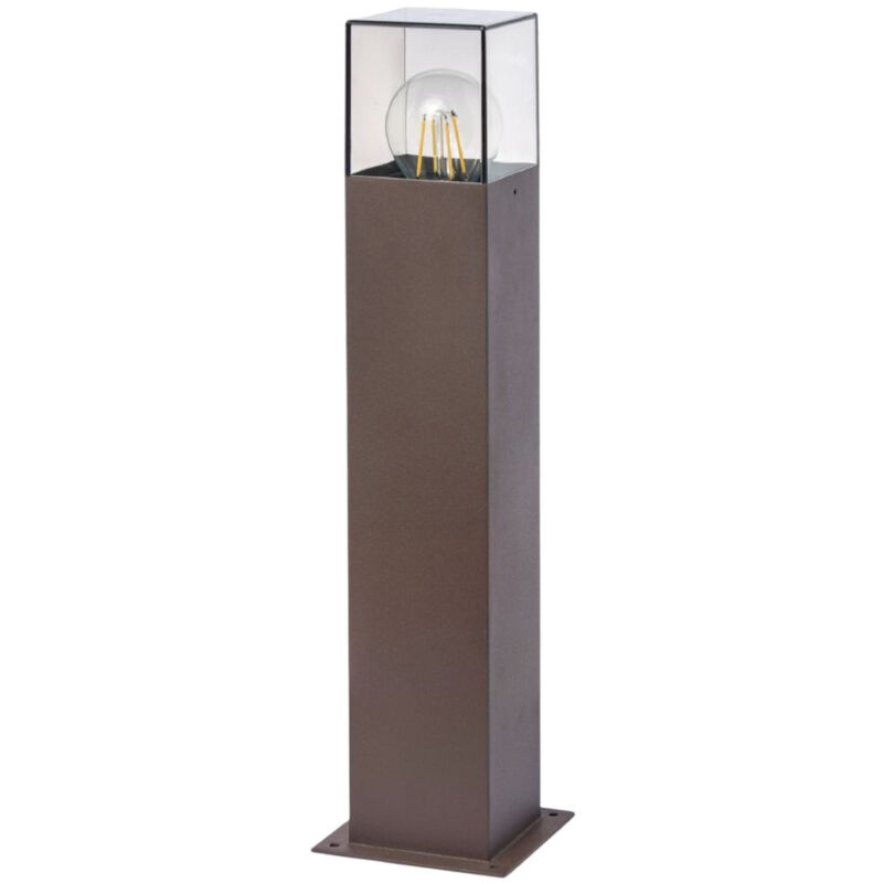 Jardin De Lampadaire Pour Violetti Red Lampion Rouille Extérieure Ip44 Attack E27 B440