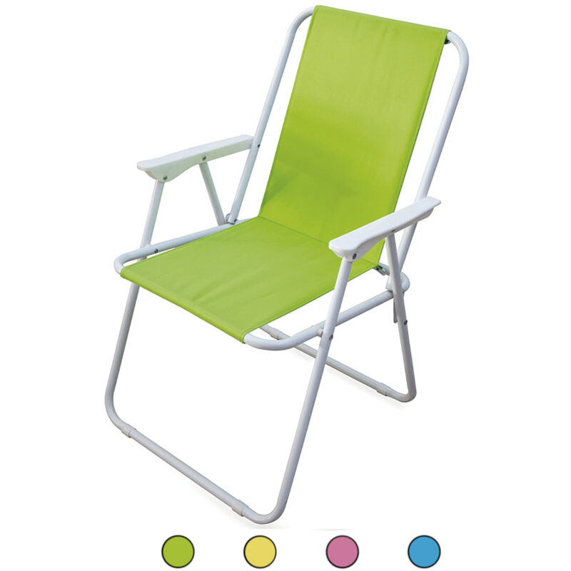 Jardin de plage clôturé de chaise claire avec siège polyester 600D relaxation