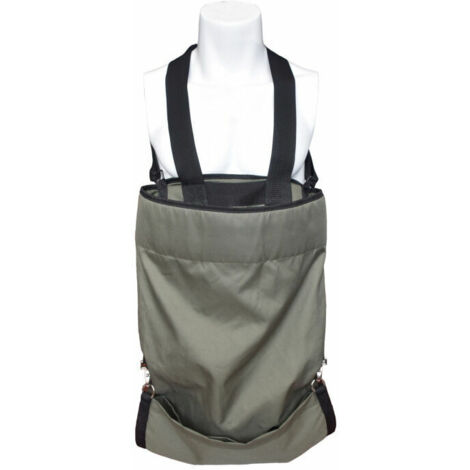 Jardin Fruit Cueillette Tablier - Grand Cueillir des Fruits Sac à Toute épreuve Tissu Oxford - Poches de Rangement Vertes pour Fruits Légumes avec Taille Ajustable pour Femme Homme.