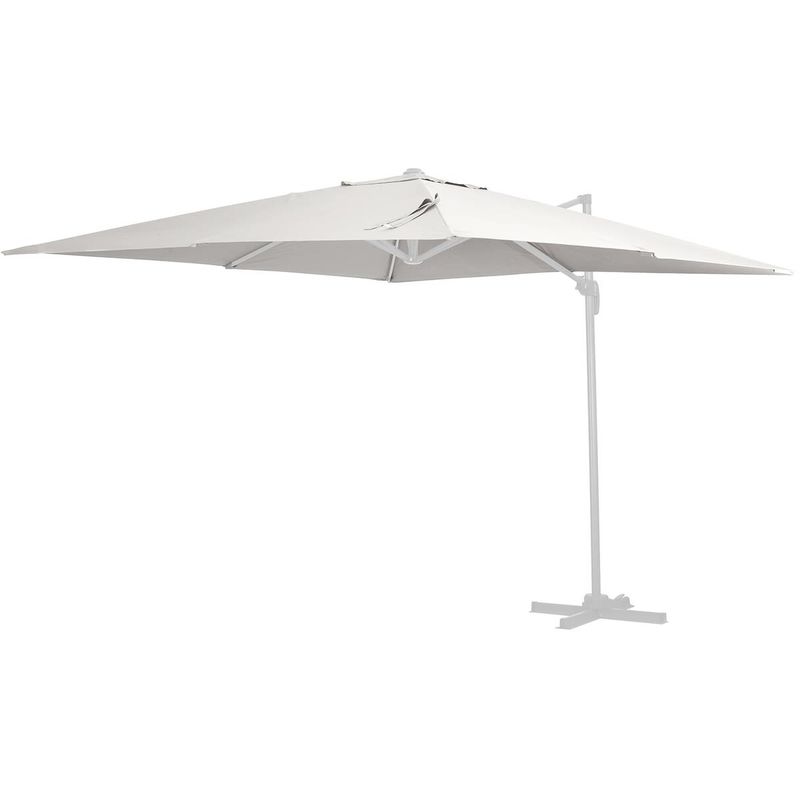 Toile pour parasol jardin déporté Sun 4 - 3 x 4 m - Ecru