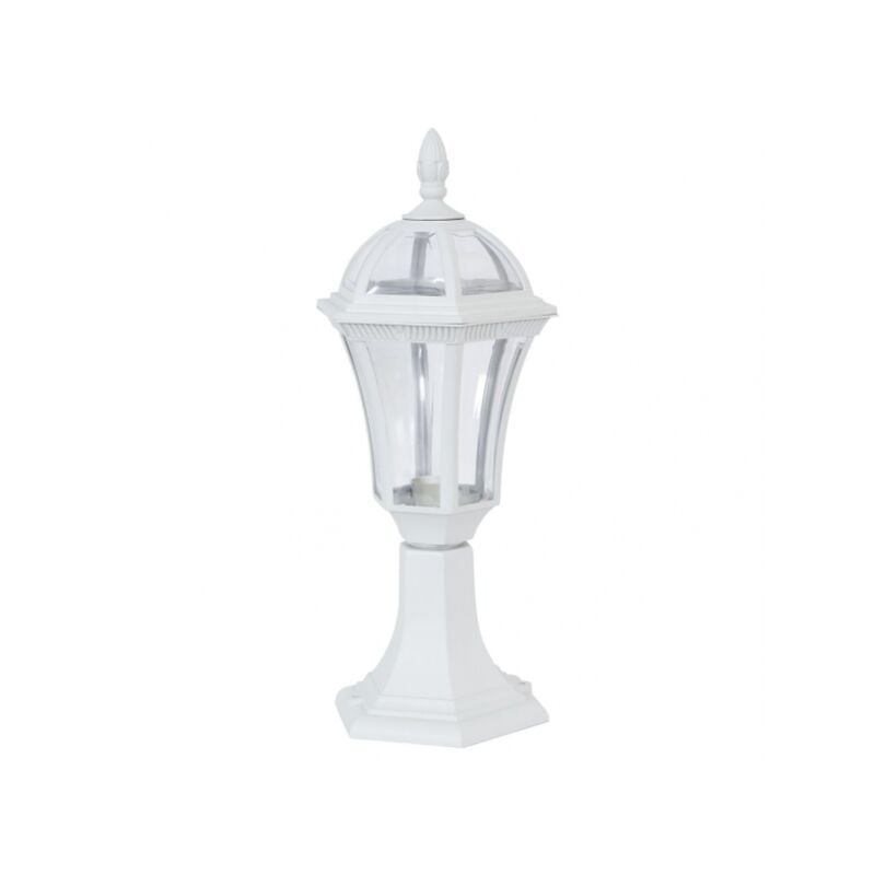Comino lampe murale d'extérieur 1xe27 white ip44 polycarbonate 47.6x17.6x17.6x17.6 cm