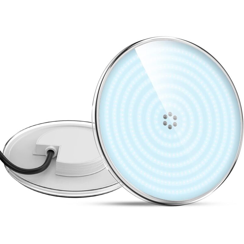 jardin piscine Projecteur Piscine LED Remplie de Résine,35W Lampe Piscine PAR56(équivalent Ampoule halogène 300W), Ampoule Spot Piscine LED, 3500lm,