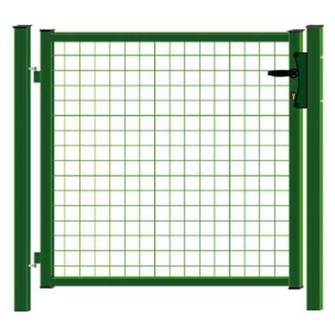 Jardin Portail Piéton 100 h 175 Vert Sfb