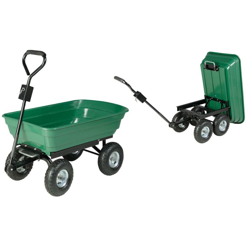 Remorque traînée basculante Turf master 4 roues