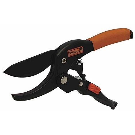 JARDIN PRIMUS SÉCATEUR/POWER LUBRIFIANT, NOIR/ORANGE, 22 X 5,5 X 1,6 CM -01000