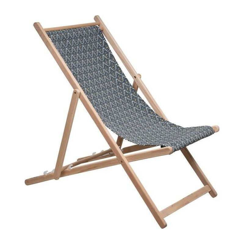 JARDIN PRIVE - Chilienne jacquard losange - toile amovible.