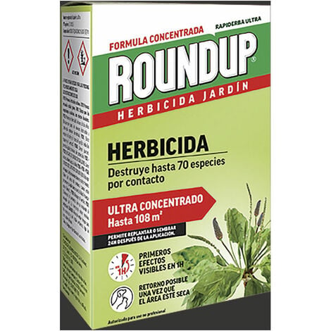 Roundup Désherbant Total Puissant Roundup concentré Jardin 250ML